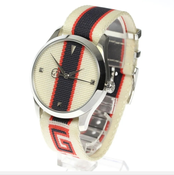 SALE! GUCCI LUXURY ⌚️ WATCH PRISTINE CONDITION - Picture 1 of 9